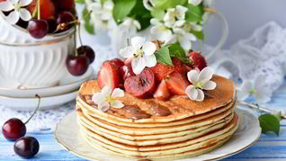 Панкейки из кислого молока