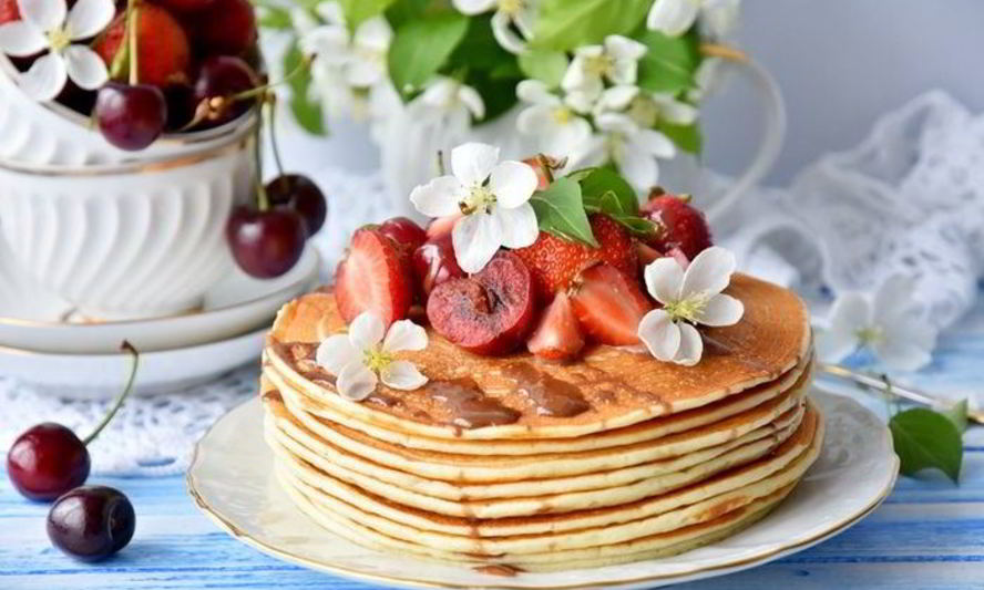 Рецепт панкейков из кислого молока