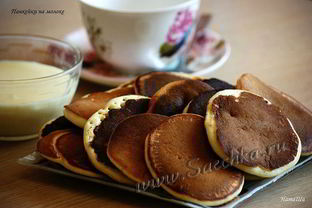 Панкейки на молоке