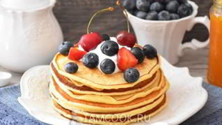 Панкейки на ряженке