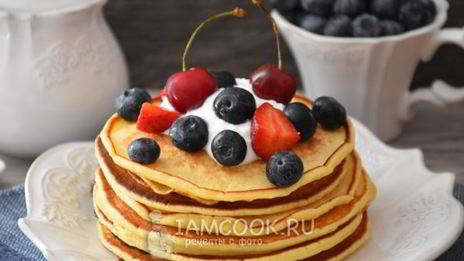 панкейки на ряженке