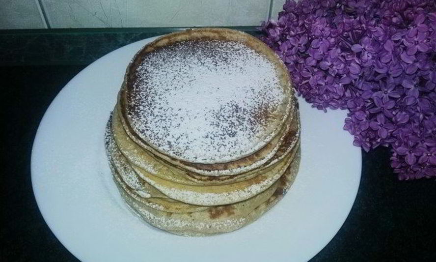 Рецепт панкейков с корицей на кефире