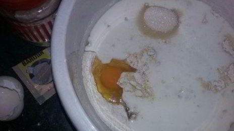 панкейки с корицей на кефире