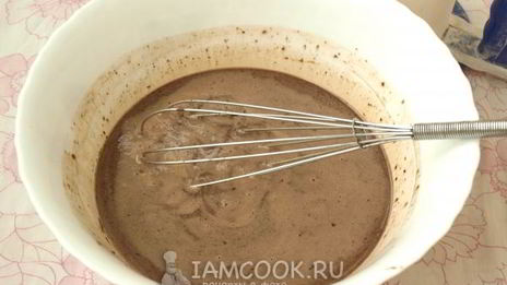 панкейки с шоколадом