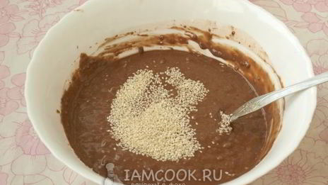 панкейки с шоколадом