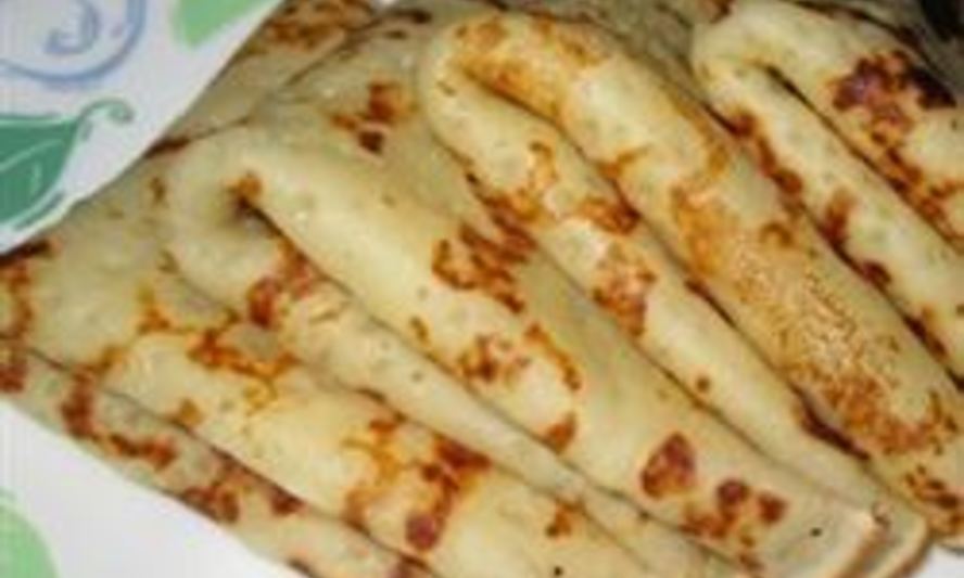 Рецепт постных блинчиков