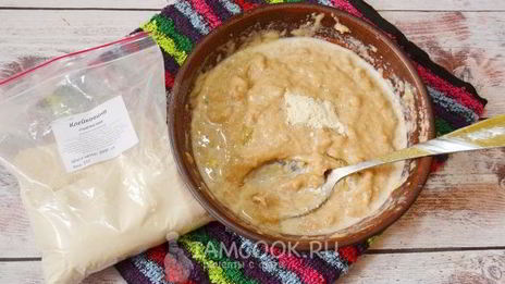 пшенично-гречневые блины на молоке и дрожжах