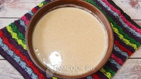 пшенично-гречневые блины на молоке и дрожжах