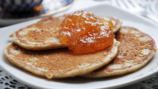 Пшенично-ржаные блинчики
