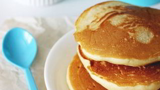 Пышные американские панкейки на молоке