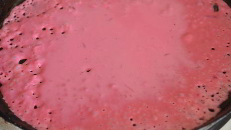 разноцветные блинчики