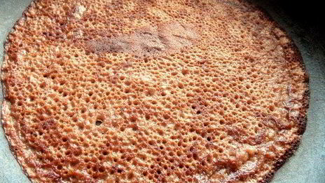 шоколадно-овсяные блины