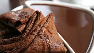 Шоколадные блинчики