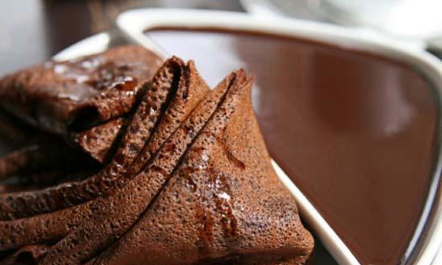 Рецепт шоколадных блинчиков