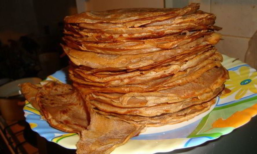 Рецепт субботних блинов