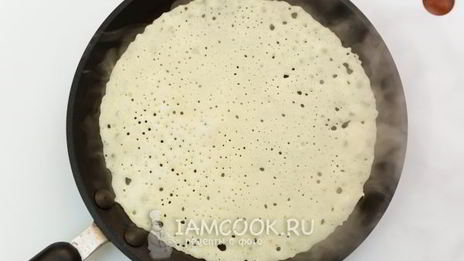 тонкие ажурные блины на молоке