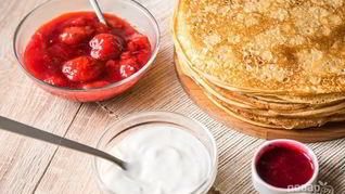 Тонкие блины на молоке