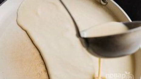 тонкие блины на молоке