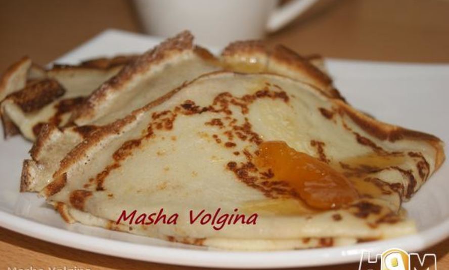 Рецепт творожных блинчиков