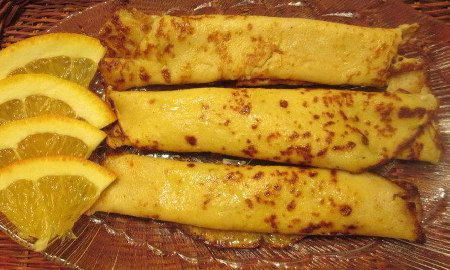 Рецепт тыквенно-апельсиновых блинчики