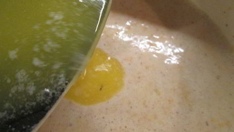 тыквенно-апельсиновые блинчики