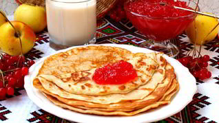 Яблочные блинчики