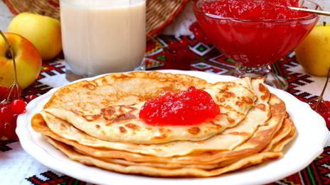 яблочные блинчики