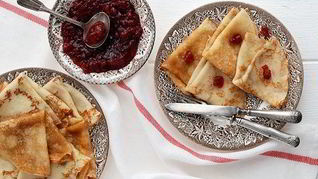 Яблочные блины