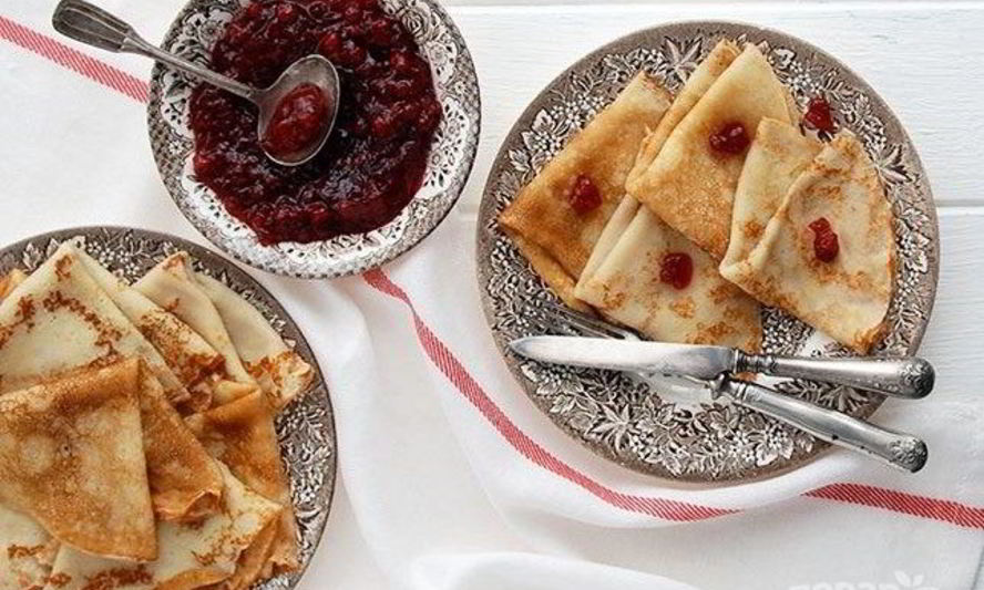 Рецепт яблочных блинов