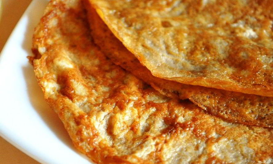 Рецепт яичных блинчиков