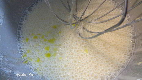 запеченные блинчики с яблоками и сгущенкой