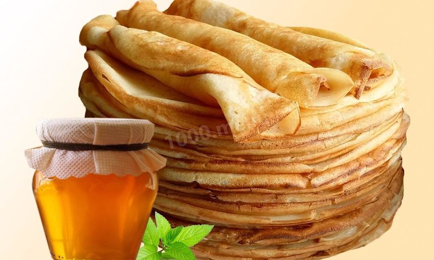 Рецепт заварных тонких блинов на сыворотке