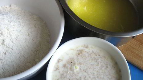 булочка в казане