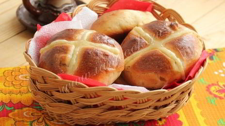 булочки ароматные hot cross buns
