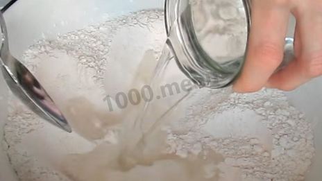 булочки без молока с корицей