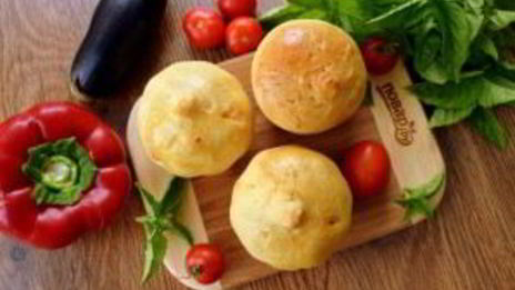 булочки, фаршированные рататуем