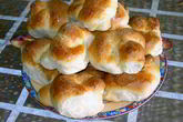 Булочки из творожного теста