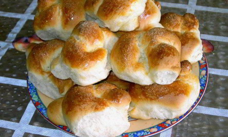Рецепт булочек из творожного теста