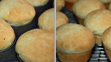 булочки-маффины с сырно-рыбной начинкой