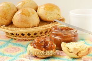 Булочки на кефире в духовке