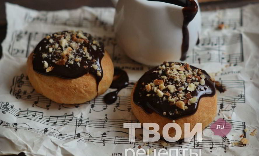 Рецепт булочек с глазурью