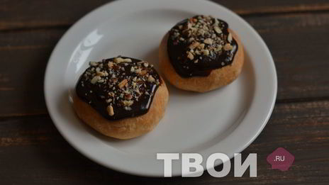 булочки с глазурью