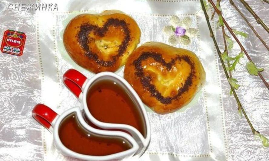 Рецепт булочек с любовью