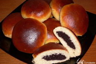 Булочки с маком