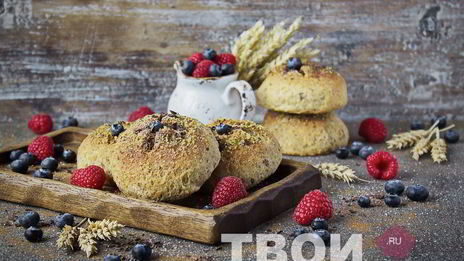 булочки с шоколадом