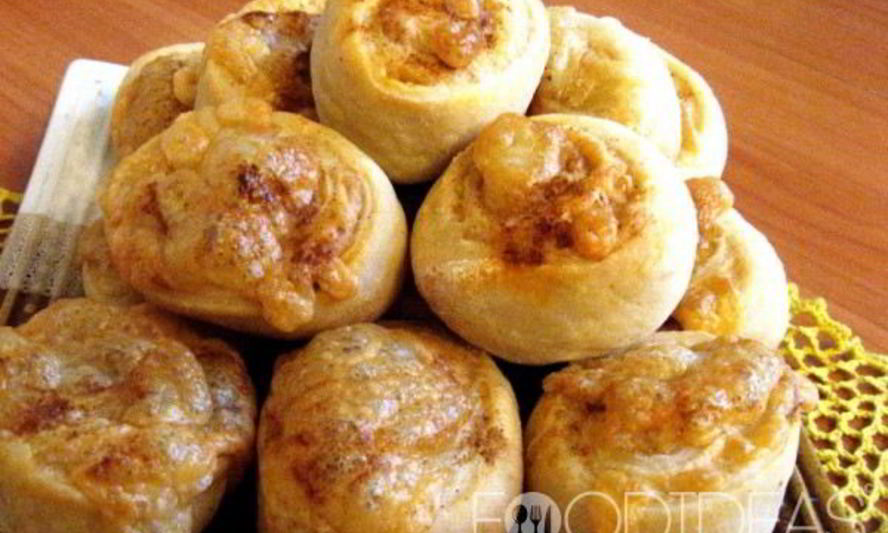 Рецепт булочек с сыром