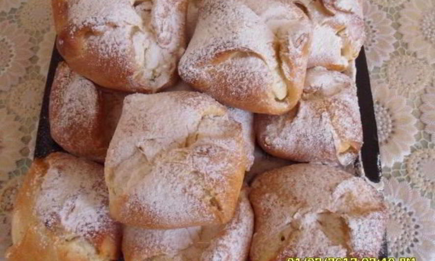 Рецепт булочек с творогом