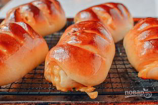 Булочки с ветчиной и сыром