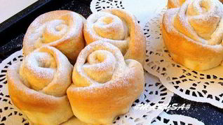 Булочки ванильные на топленом молоке