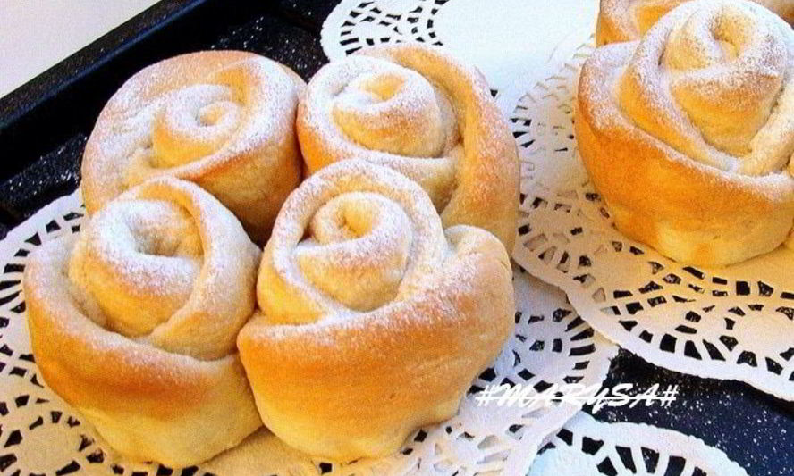 Рецепт булочек ванильных на топленом молоке
